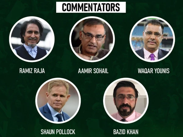 پاک جنوبی افریقا سیریز کے کمنٹری پینل کا اعلان