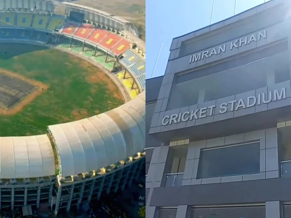 پشاور اسٹیڈیم کے انکلوژرز 1992 ورلڈ کپ کے فاتح کھلاڑیوں سے منسوب