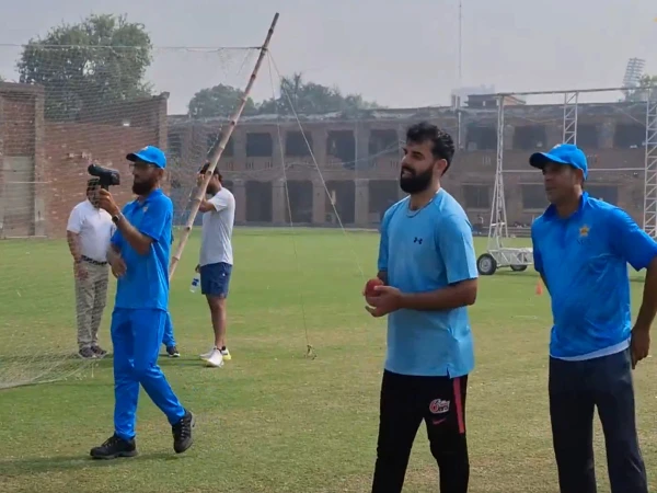 انجری سے صحتیاب ہونے کے بعد شاداب خان نے ٹریننگ کا آغاز کردیا