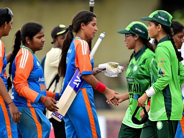 بلائنڈ ویمنز ٹی ٹوئنٹی ورلڈکپ، پاکستانی اور بھارتی کھلاڑیوں نے مثال قائم کردی