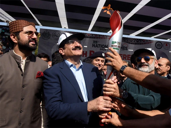 35ویں نیشنل گیمز کی مشعل روشن، ملک گیر سفر کا آغاز