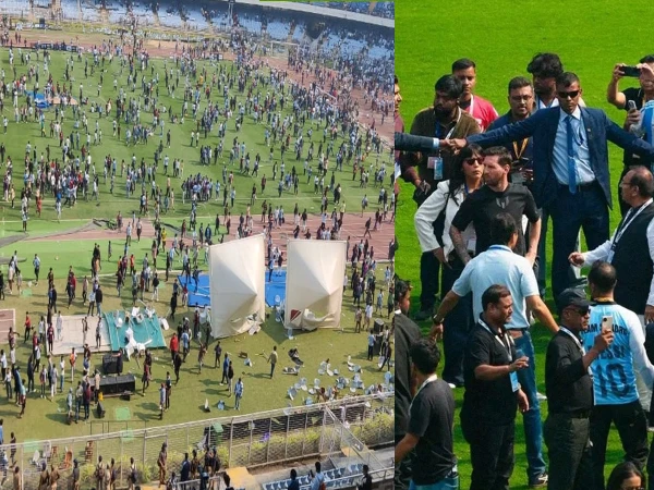 کولکتہ: بدنظمی اور ہنگامہ آرائی، میسی اپنے مداحوں سے ملے بغیر ہی واپس روانہ