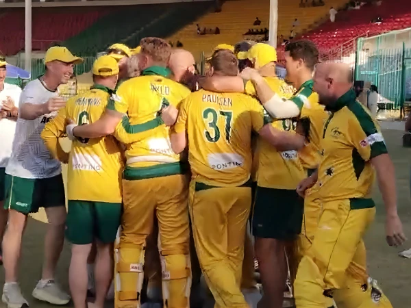 آسٹریلیا نے پاکستان کو شکست دیکر اوور 40 ٹی ٹوئنٹی ورلڈ کپ جیت لیا