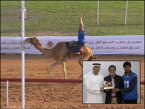 شارجہ میں پاکستانی نوجوان نے یوتھ کیمل ریس جیت لی