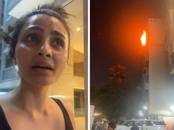 الیکشن کیمپین کے دوران آتش بازی سے بالی ووڈ اداکارہ کی رہائشی بلڈنگ میں آتشزدگی